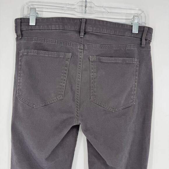 Loft Mid Rise Gray Skinny Pants Size 28/6 - Picture 6 of 9